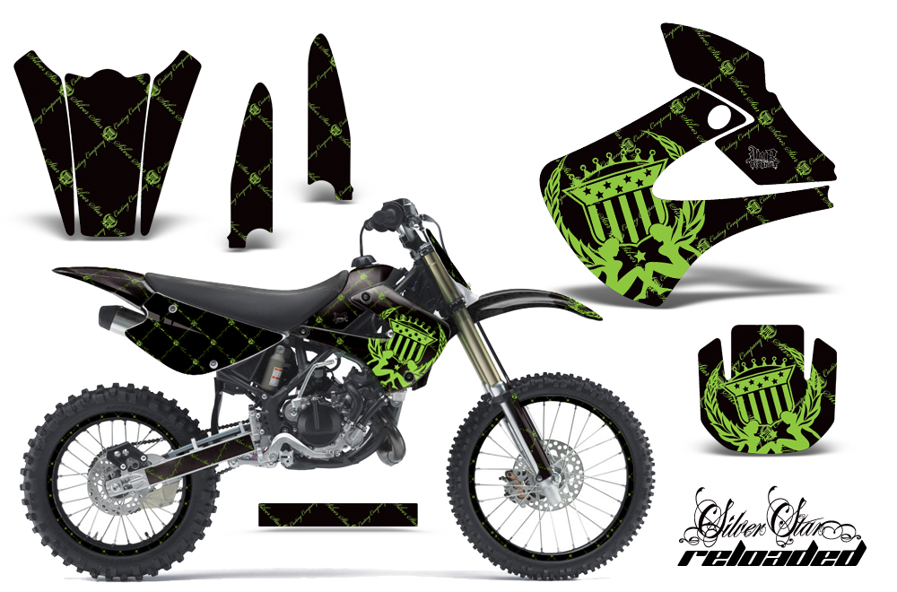 Kawasaki KX 85 100 NP Graphic Kit SSR GB NPs